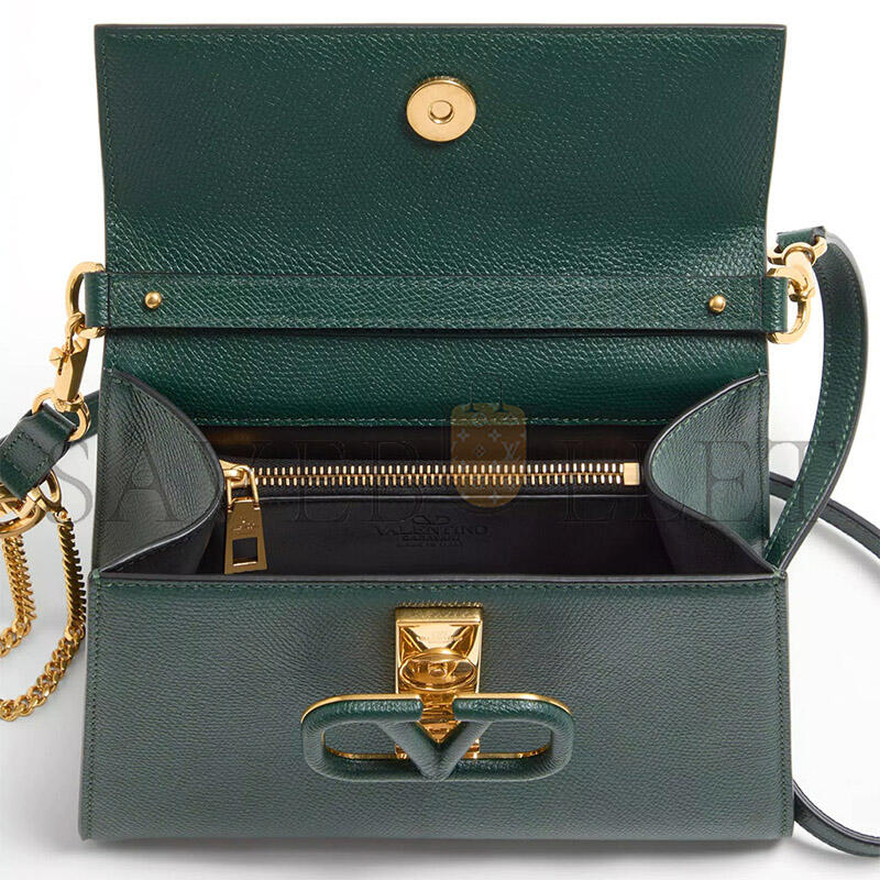 VALENTINO SMALL VSLING GRAINY CALFSKIN HANDBAG ZW2B0F53KGW_JS8 (22*17*9cm) 